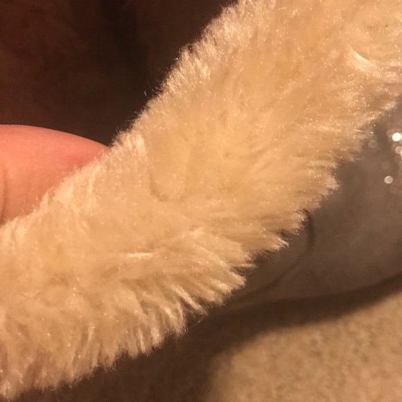 Cat and Jack Little Girls Sparkly Gray Boots - Picture 6 of 6